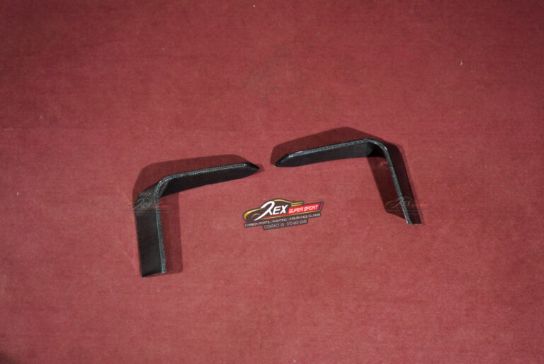 Audi TTRS MK3 Front Bumper Air Vent Splitter Carbon